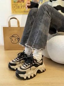 2025มาใหม่ cool shoes รองเท้าผู้หญิง รองเท้าผ้าใบ รองเท้ากีฬาเพิ่มส้นสูง5ซม สไตล์เกาหลีสุดฮิต รองเท้าที่ทำให้คุณดูดี ใส่ง่าย