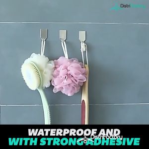 Wall Mounted Hook Punch-Free Multifunctional Hook Durable Stainless Steel With High Load Capacity