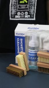Shoe Cleaner Kit for Sneaker White Shoe Cleaning Kit Cleaner Works on Leather PU and Most Materials