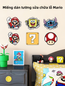 RUIDEDAN | Wall Decorative Stickers for Hiding Wall Holes Water-Resistant Acrylic Wall Stickers