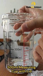 Borosilicate Glass Measuring Cup - 500ml