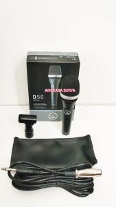Mic Kabel AKG D5S + SWITCH DUS / D 5 S Swit Free Dompet Holder Mic