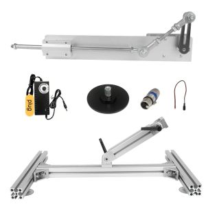 3-15cm Stroke Linear Actuator Adjustable Telescopic Motor 110V-240V 120RPM 200RPM 3XLR Connector with Bracket and Suction Cup