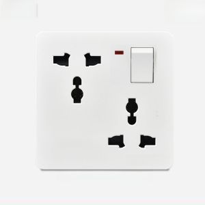 ช่องจ่ายไฟแบบยูโรสไตล์ฮ่องกงแบบมีสวิตช์ 86 รูปแบบ อุปกรณ์ไฟฟ้าสำหรับบ้านและอุปกรณ์ไฟฟ้า