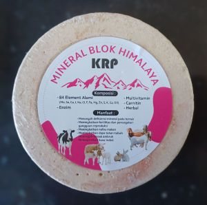 Mineral Blok Himalaya 84 Mineral Alami untuk kambing domba sapi ternak block 500grm Dukung pertumbuhan dan kesehatan ternak