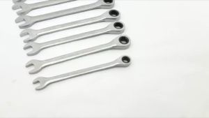 7PCS Dual-Purpose Ratchet Wrench Ratchet Wrench Chrome Vanadium Steel 72 Tooth Repair Hand Tool Socket Key Ratchet Wrench 8mm-19mm Heavy Duty Combination Wrench Set For Automobile Motorcycle repair Machine Assembly