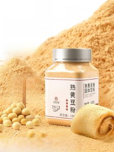 Pure Malted Soybean Flour Instant Glutinous Rice Cake Donkey Roll Soy Milk Powder Tea Baking Raw Materials Commercial Use