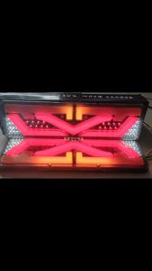 Lampu LED Variasi Rem Sein Sen Stop Lamp Stoplamp Belakang Variasi Mobil Truk Truck Canter 12-24 Volt