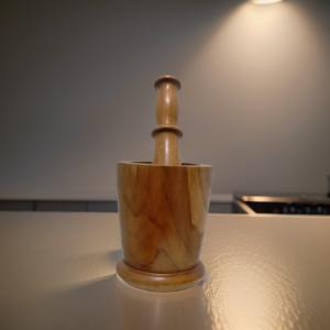 Lumpang dan Alu Penumbuk Bumbu Satu Set