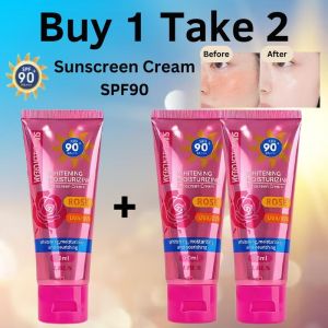 Buy 1 Take 3 LBLS BUY1 TAKE 2 SPF90+ Sunscreen Cream High Protection UV PLUS 60ml Skincare Facial Pack Daily Comfort Skin Repair