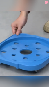 Gas Bottle Fixing Frame Gas Tank Base with Wheel Gas Cylinder Mobile Bracket Kitchen Storage Rack Mobile Pot Tray Gas Bottle Holder Liquefied Bottle Rack Frame Fixings Geometric Frame - Lazada