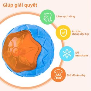 Cao Su Chó Nhai Đồ Chơi Rít Tương Tác Chơi Đồ Chơi Dành Cho Chó Lớn Chống Cắn Làm Sạch Răng Đồ Chơi Đào Tạo