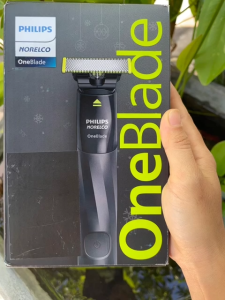 MÁY CẠO RÂU - Philips Norelco OneBlade Multi Function Shaver Trimmer Foil Head USB Black QL1864