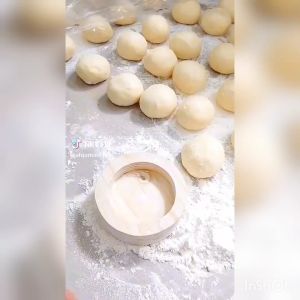 cetakan donat bahan kayu jati belanda bentuk mangkok / Cetakan donat kayu 1set murah