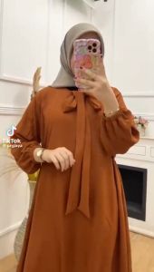 ALUNA GAMIS CRINKLE WANITA TERBARU // GAMIS REMAJA VIRAL // DRESS KONDANGAN // GAMIS CRINKLE MURAH
