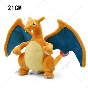 DUODUOBAO | Pokemon Plush Charizard Cute Animal Stuffed Plush Toy Kawaii Dolls Gifts for Christmas Birthday