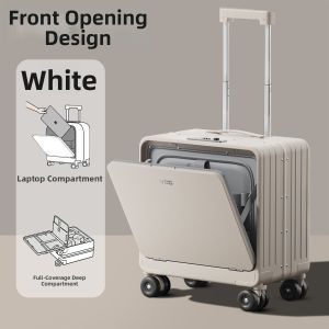 VCC | Front Access Mens Business Travel Suitcase 20 Inch