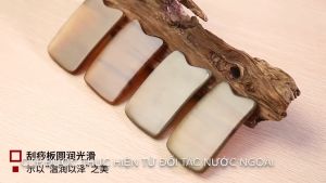 [FREESHIP MAX]Dụng cụ massage mặt bằng sừng (MH806) Nâng cơ trẻ hóa làn da