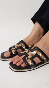 Amazeus ROSEATE Sandal Flat Elegan Tali Teplek Wanita