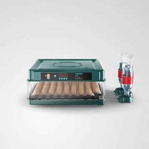Egg Incubator 130 Eggs Fully Automatic Egg Incubator 220V/12V Dual Power Intelligent Digital Hatcher Brooder With Temperature Control And Auto Turning For Hatching Chicken Duck Goose Quail Birds Incubators For Farm