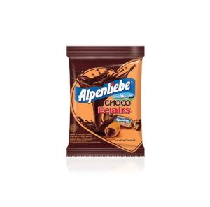Alpenliebe Eclairs Chocolate Caramel Zak 144 gr isi 40 butir