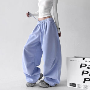 MUYUZI | Trendy Spring/Fall Chic Pink Sport Trousers