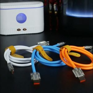 120W 6A Super Charger Original Liquid Silicone Ip USB Fast Charging Cable Charger for Cable