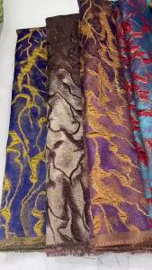 Vải Ren Brocade Châu Phi Vải Organza Jacquard Nigeria Dành Cho Đầm Dạ Hội Nữ Kiểu Dáng Mới Nhất Thích Hợp Cho Đám Cưới