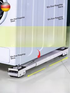 MONLEYTA | German Washer Stand Mobile Drum Special Heightened Universal Wheel Refrigerator General Bracket Manually Moveable Base Frame