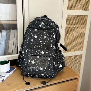 Túi Đeo Vai Học Sinh Phong Cách Nhật Bản Mới 2025 in Chấm Bi in Hình Sách Mini Tươi Mới Dễ Thương Đi Chơi Xuân Du Lịch Giải Trí Đeo Hai Mặt