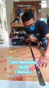 Pisau Cutter Acrylic 10mm TEKIRO GT-CT2063 Potong Plastik Akrilik Mika