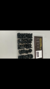 200PCS Rubber Grommet Firewall Hole Plug Retaining Ring Set For Cylinder Valve Water Pipe