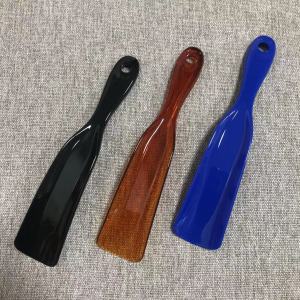 Durable Thickened Shoe Horn for Soccer Shoes Easy to Use Portable Long Handle Shoe Helper Household Essential Plastic Material