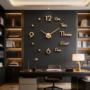 New Modern Design Large Wall Clock 3D DIY Quartz Clocks Fashion Watches Acrylic Mirror Stickers Living Room Home Decor Horloge