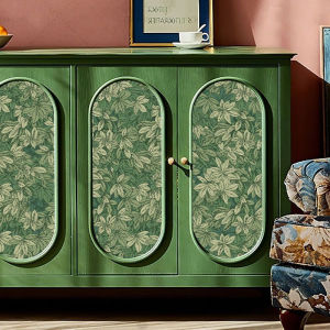 Retro French Stickers Self Adhesive Wall Paper Room Decor Waterproof Moisture Proof Bedroom Transformation Cabinet Background Arrangement Decals
