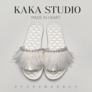 Dép Nữ Bằng Vải Satin Đế Mềm Trong Nhà Mùa Hè Phong Cách Công Chúa Đế EVA Dép Xăng Đan Thường Ngày Dép Đi Trong Nhà Cho Nữ