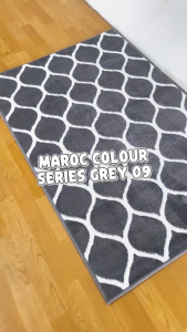 MAROC Karpet Lantai 100x150 G09 Grey