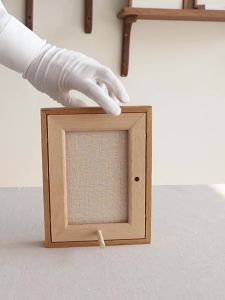DIHUANTUO | Mortise and Tenon Solid Wood Frame Amber Color