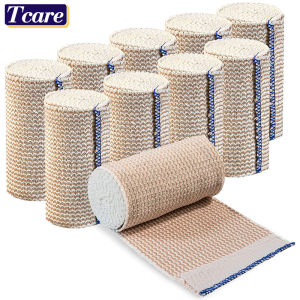 1 Roll Elastic Bandage Wraps with Self-Closure Stretched Compression Bandage Wraps Wound Care Product for Knees First Aid Kit
