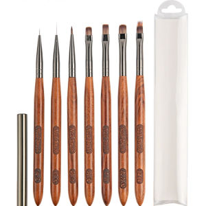 Bộ Cọ Vẽ Móng 1 Chiếc Kèm Bút Quang Trị Liệu Và Keo Cọ Vẽ Móng Gel Nhiều Kích Cỡ Khác Nhau Dùng Cho Salon Chuyên Nghiệp Hoặc Sử Dụng Tại Nhà