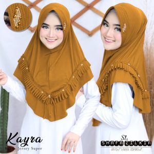 Hijab Instan Kayra Kekinian Terbaru 2023 Kerudung Instan Jersey Kerudung Bergo Pet
