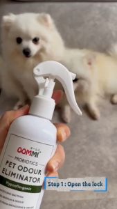 OOMMI Probiotics Pet Odour Eliminator Hypoallergenic Hypoallergenic accused Pet Deodorant Spray 300ml