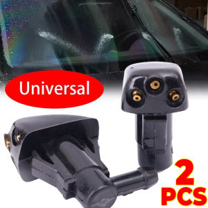 2PCS Universal Car Windshield Wiper Washer Spray Nozzle Auto 3 Holes Windshield Washer Nozzles Wiper Water Spray Jet