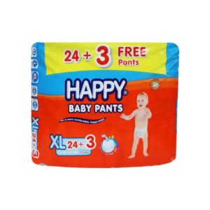 Happy Pants Baby Diapers XL 24