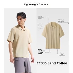 Beneunder | Mens Polo Shirt Quick Dry No Sweat Summer Business Cool Feeling Turn Collar Sport Top Short Sleeve T-Shirt Fashion Urban Style Polyester Fiber