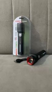 Luby Senter Zoom LED AL-8002 50Watt Rechargeable Lensa Zoom USB Type C 26Jam Lampu Tahan Lama