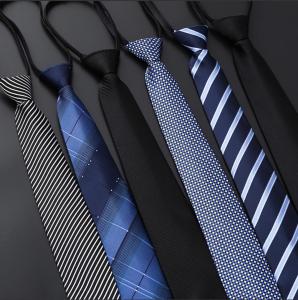 ⭐️⭐️ [ Red Series ] NEW Gentlemen Neck Tie Smart Business Tie Easy No Knot Rubber Zip Tie Formal Tuxedo Tie Lazy Tie Adjustable Lelaki