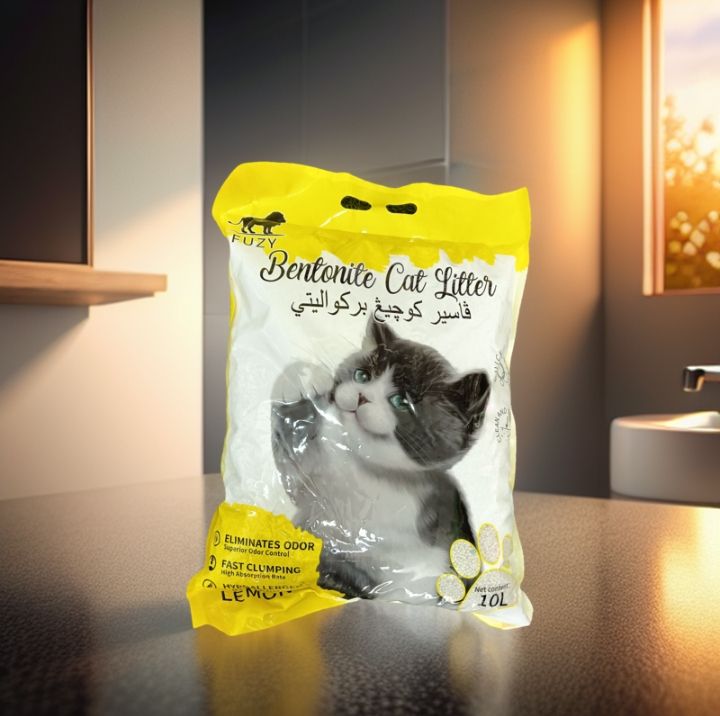 Fuzy Bentonite Cat Litters ( Kucing pasir ) Lazada