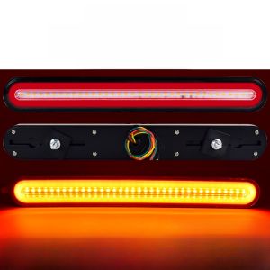 ไฟท้ายรถบรรทุก LED 12 โวลต์ ไฟสัญญาณเลี้ยว ไฟส่องสว่างช่วยท้ายแบบอเนกประสงค์ ไฟส่องสว่างหลังแบบอเนกประสงค์