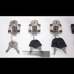 【X】Square Tongue Drawer Lock Drawer Locks with 2 Keys Cabinet Desk Drawer Lock Rolled Steel Furniture Hardware Cam Locks